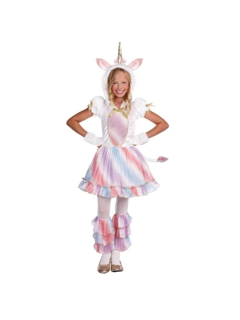 Enchanted Unicorn Costume Girl Size 8-9 Years/ Unicorn Halloween Costume